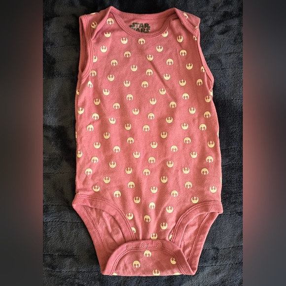 Star Wars Princess Tiny Rebel Onesie 5 Pack 24 M - Picture 4 of 12